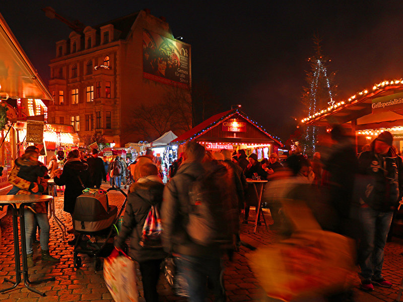 Christmas Market at Schlossplatz in Köpenick