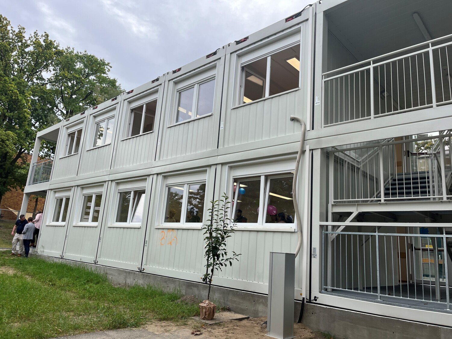 Neue Pavillon-Klassenräume der Ernst-Adolf-Eschke-Schule