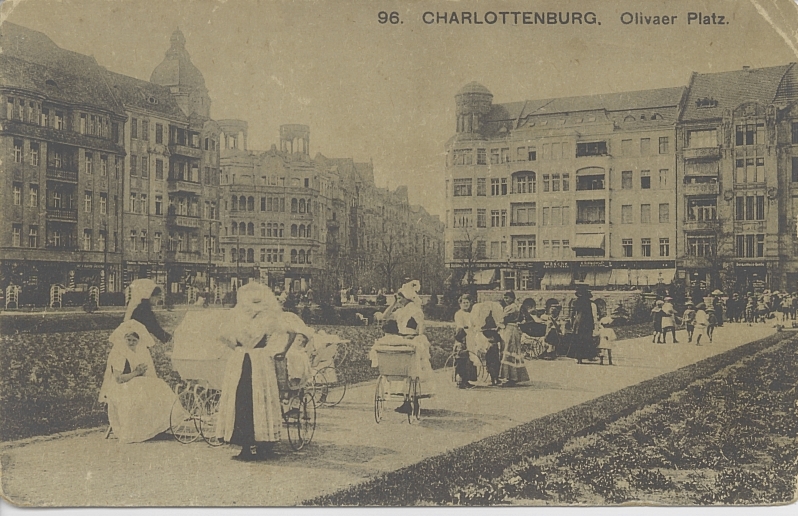 Olivaer Platz, um 1914