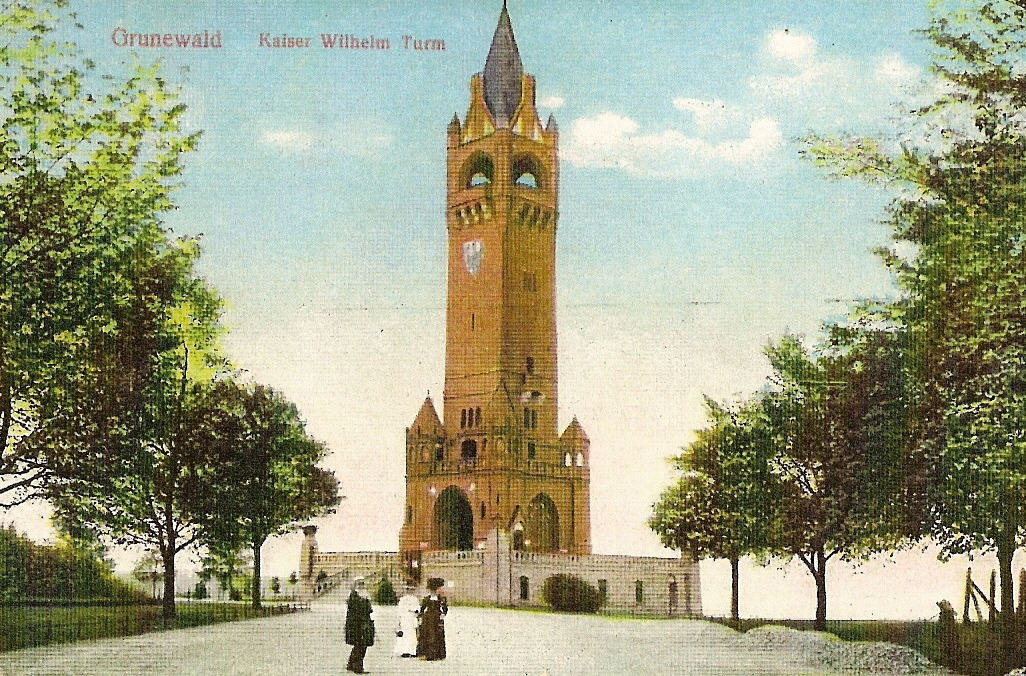 Grunewald Kaiser Wilhelm Turm um 1908