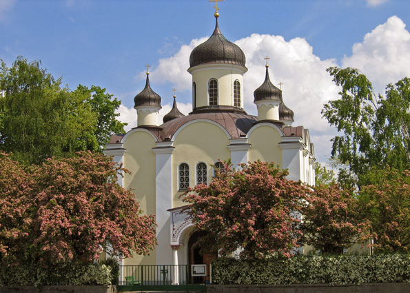 Russisch-Orthodoxe Kathedrale am Hohenzollerndamm, 16.15.2005, Foto: Raimund Müller