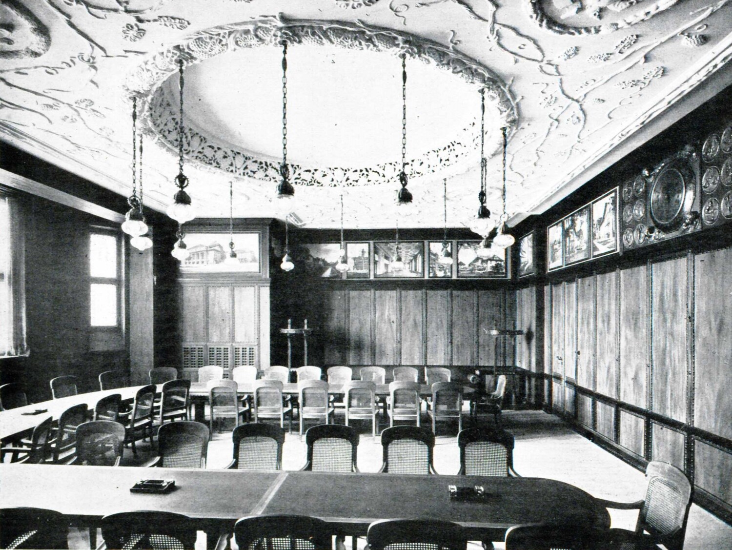Kommissions-Sitzungszimmer des Magistrats (heute Lilly-Braun-Saal)
