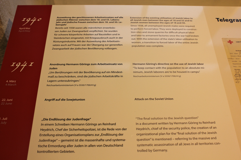 Führung durch die Ausstellung „Letters of Stone – Das Schicksal einer jüdischen Familie in Berlin“ mit Matthias Rosenthal, FHXB-Museum