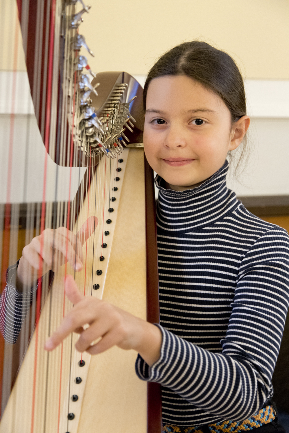 Das Kulturprogramm wurde von der Pankower Musikschule Béla Bartók konzipiert. Den Beginn der Veranstaltung begleitete die Harfenspielerin Johanna Trekel.
