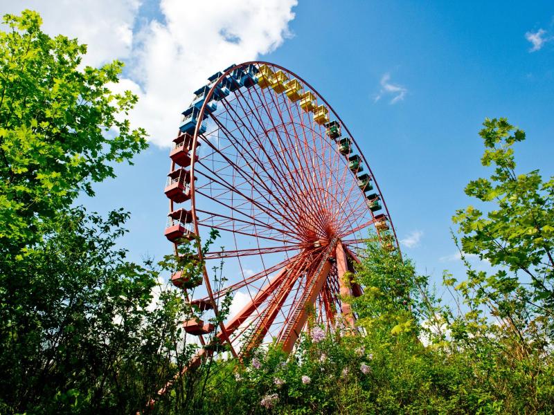 Ferris wheel in Spreepark
