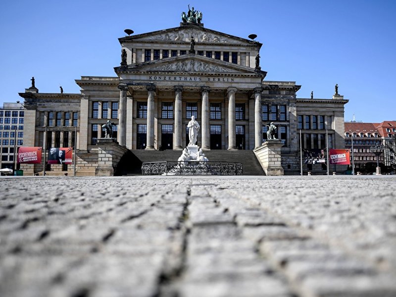 Blick auf das Konzerthaus am Gendarmenmarkt