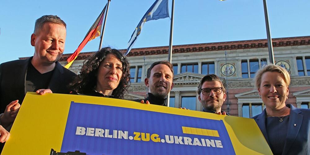 Spendenaufrufs "Berlin.Zug.Ukraine"