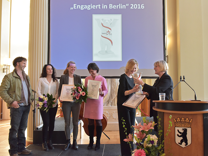 Verleihung des Engagiert in Berlin Bären - 1