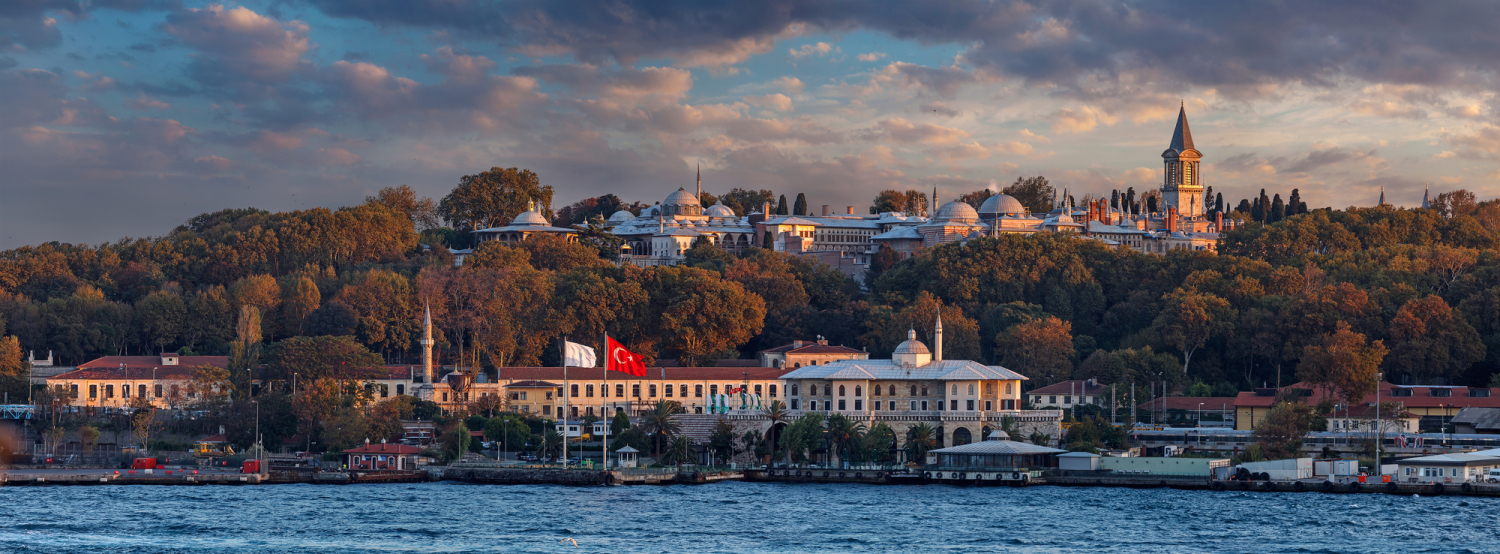 Istanbul: Blick auf den Topkapi Palast
