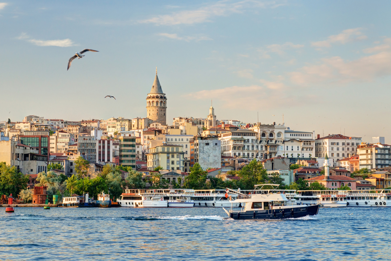 Istanbul: Blick auf Galata