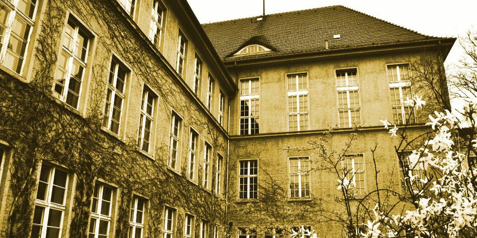 Ansicht eines Schulgebäudes