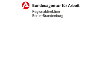 Das Bild zeigt das Logo der Bundesagentur für Arbeit Regionaldirektion Berlin-Brandenburg.