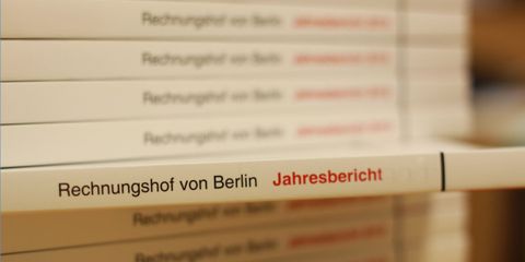Jahresberichte Rechnungshof von Berlin