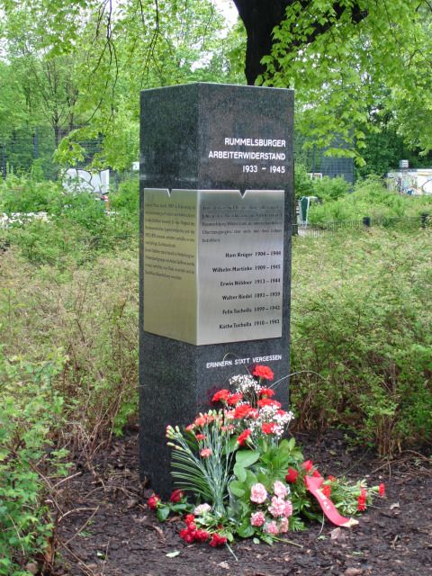 Gedenkstein Rummelsburger Arbeiterwiderstand