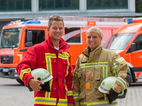 Beschäftigte der Berliner Feuerwehr