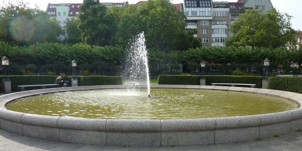 Brunnen auf dem Mierendorffplatz
