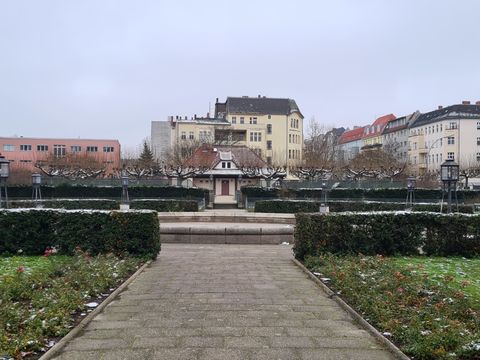 Treffpunkt: Der Mierendorff-Platz in Charlottenburg.