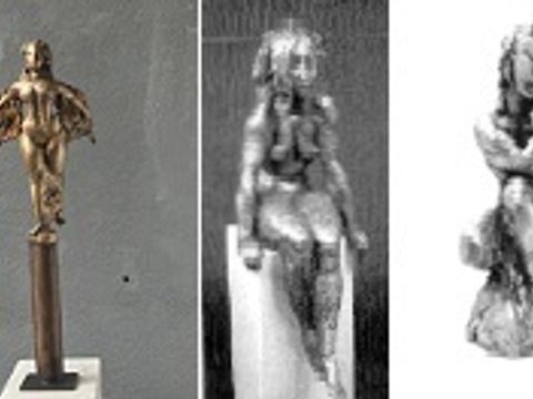 Gestohlene Bronzefiguren