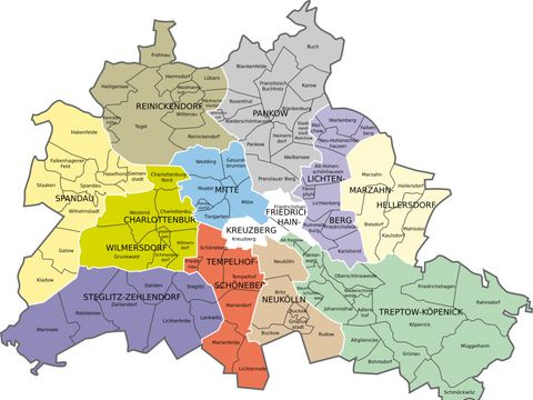 Berliner Bezirke