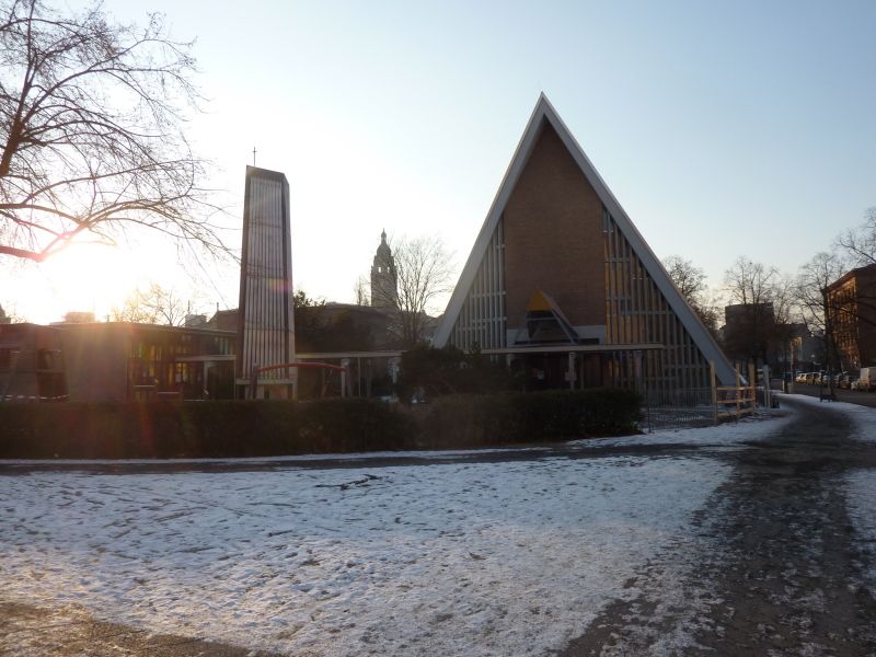 Ev. Kirche Alt-Lietzow, 11.2.2012, Foto: KHMM