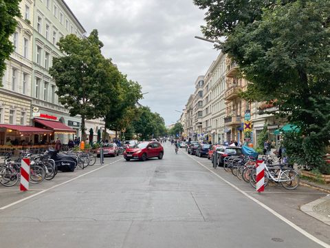 Heutiger Zustand Bergmannstraße