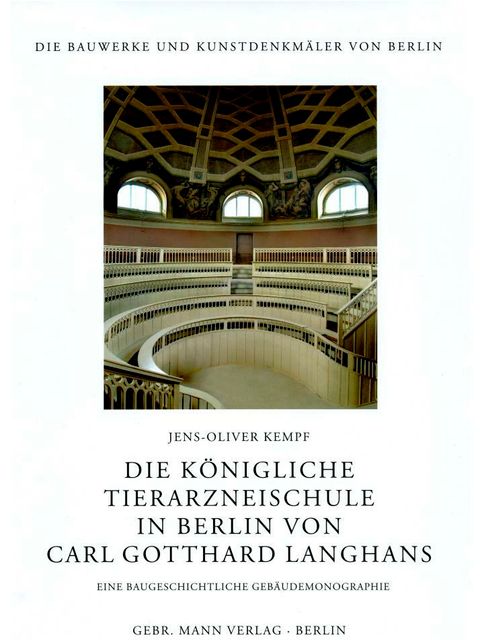 Bildvergrößerung: Königliche Tierarzneischule Langhans Cover