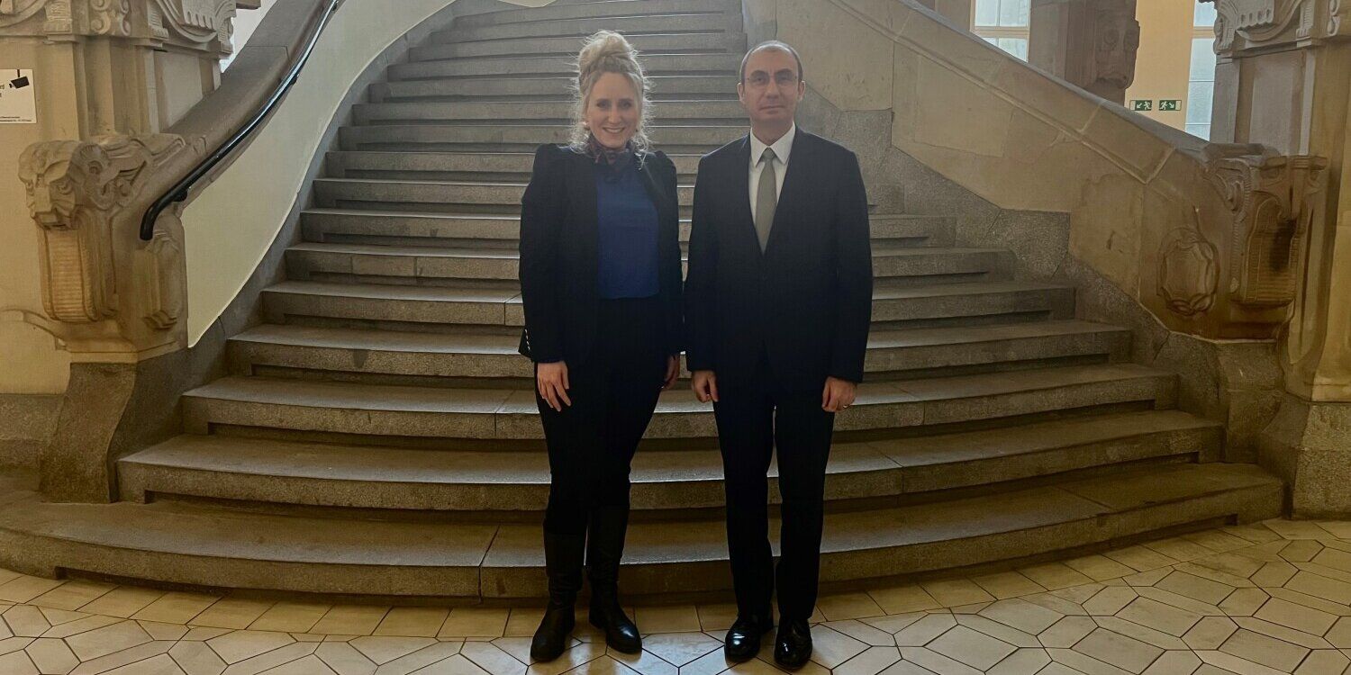Bezirksbürgermeisterin Kirstin Bauch empfängt türkischen Generalkonsul