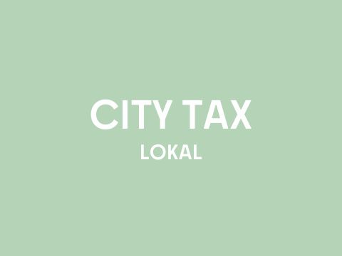 Hintergrundbild City Tax, hellgrün