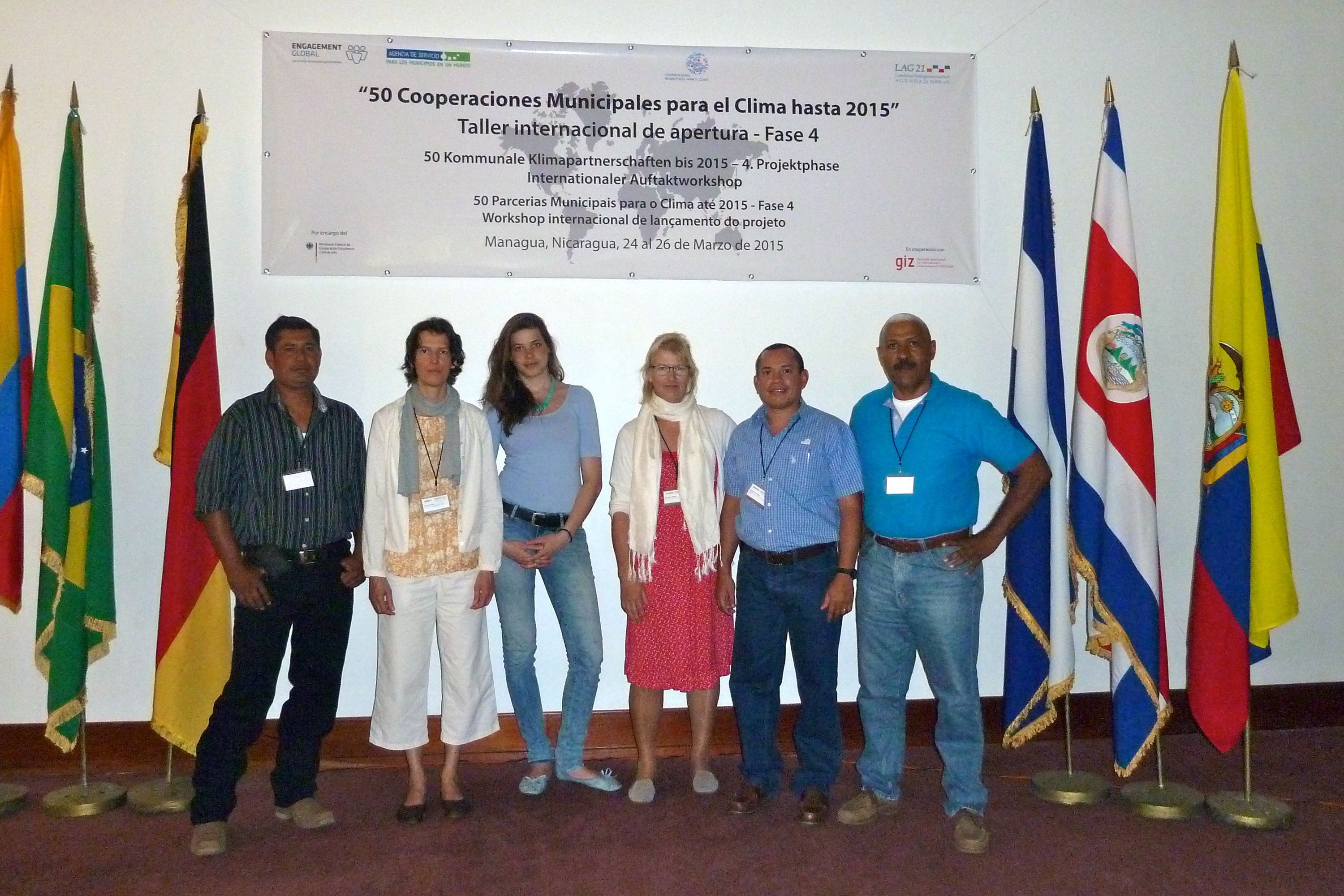 offizieller Projektbeginn Managua März 2015
