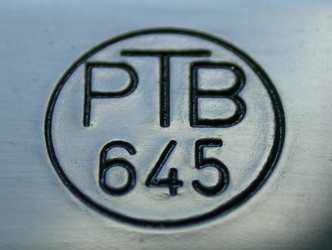 PTB-Zeichen im Kreis