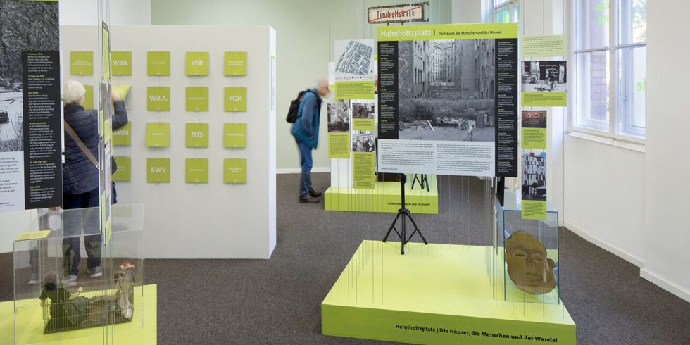 Museum Pankow, Standort Haffner-Zentrum, 2022, Dauerausstellung "Gegenentwürfe"