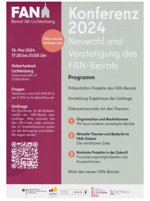 Plakat FAN Konferenz 2024