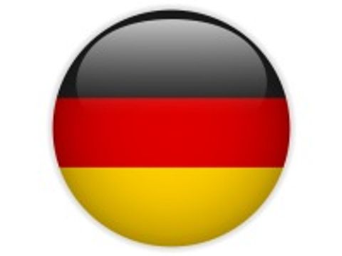 Button Deutschland Fahne