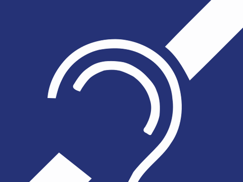 Piktogramm für Höranlagen