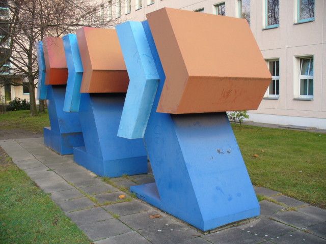 Skulptur Stadtzeichen, 28.11.2008