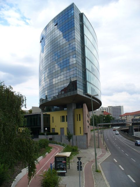 Bürogebäude "Zitrone", 21.7.2009, Foto: KHMM