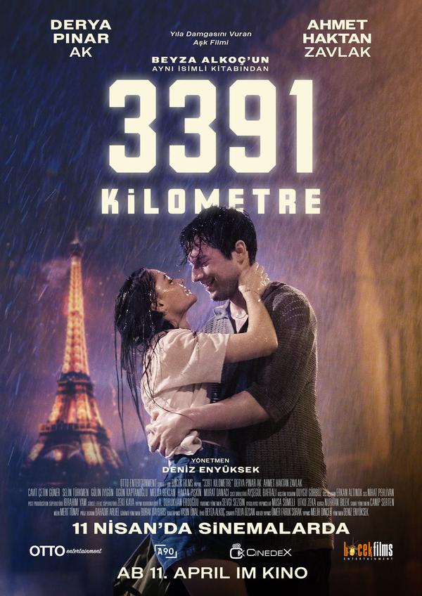 Filmplakat 3391 Kilometer (OV)