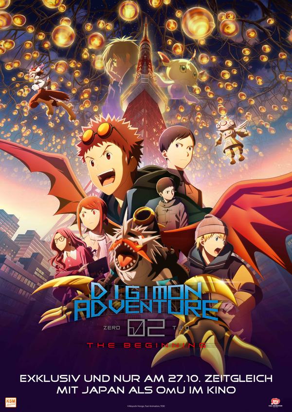 Filmplakat Digimon Adventure 02: The Beginning (OV)