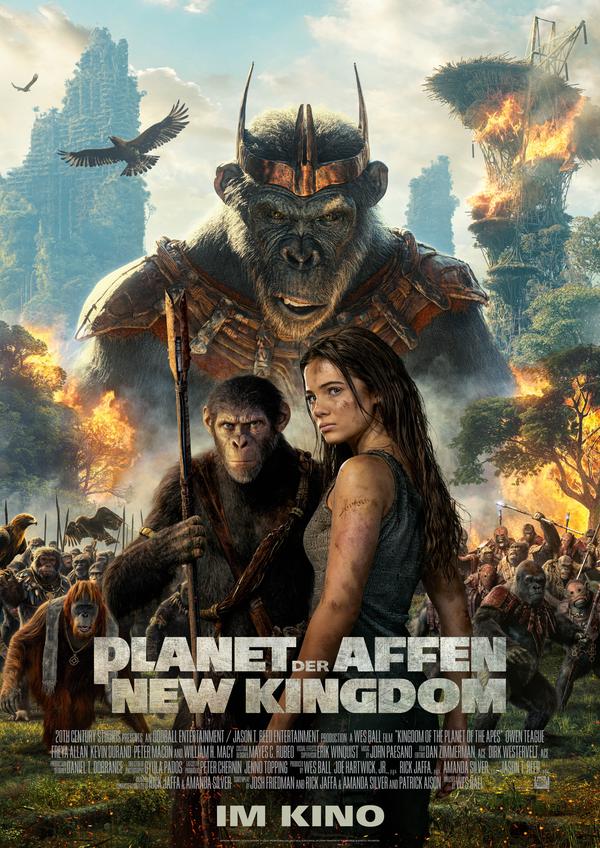 Filmplakat Planet der Affen: New Kingdom (OV)