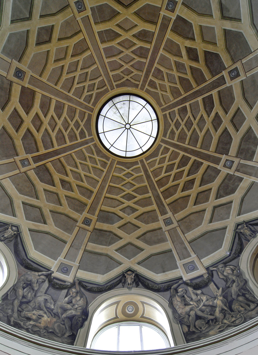 Blick in die Kuppel des Hörsaals, 2012