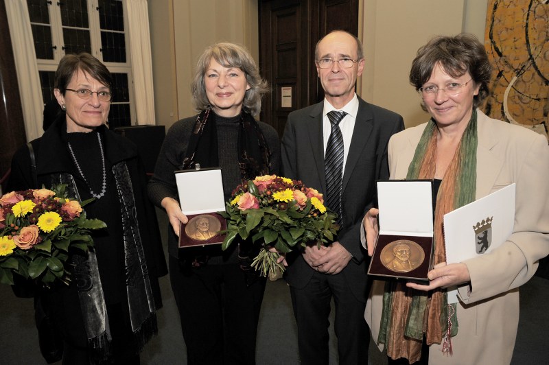 Heike Pieper, Dr. Elisabeth Ziemer, Prof. Dr. Jörg Haspel, Petra Zwaka