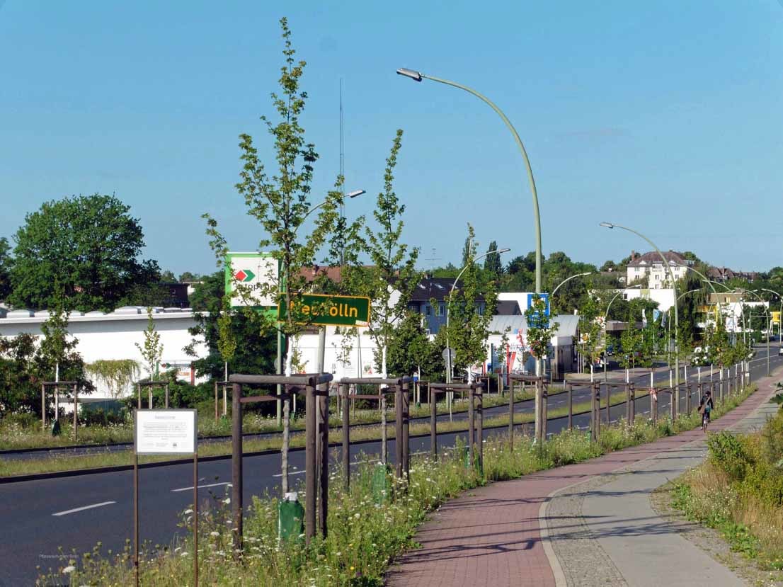 Neue Späthstraße: Zustand im Juli 2015