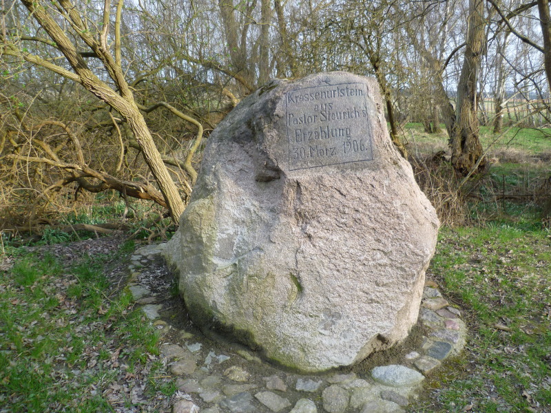 Der Krassenurtstein – Ein Bisher Unauffälliges, Nun Aber Gut Sichtbares ...