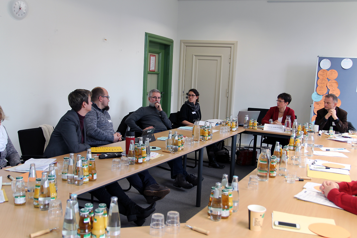 Sitzung der Arbeitsgruppe 4 "Medizinische Versorgung – Suchthilfe – Psychiatrie" auf der 1. Berliner Strategiekonferenz zur Wohnungslosenhilfe am 10. Januar 2018