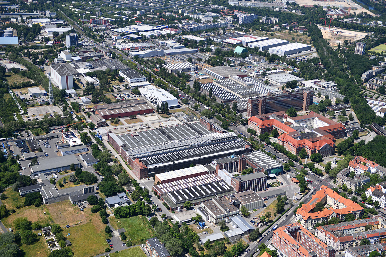 Siemensstadt Square, Schrägluftbild Juni 2021