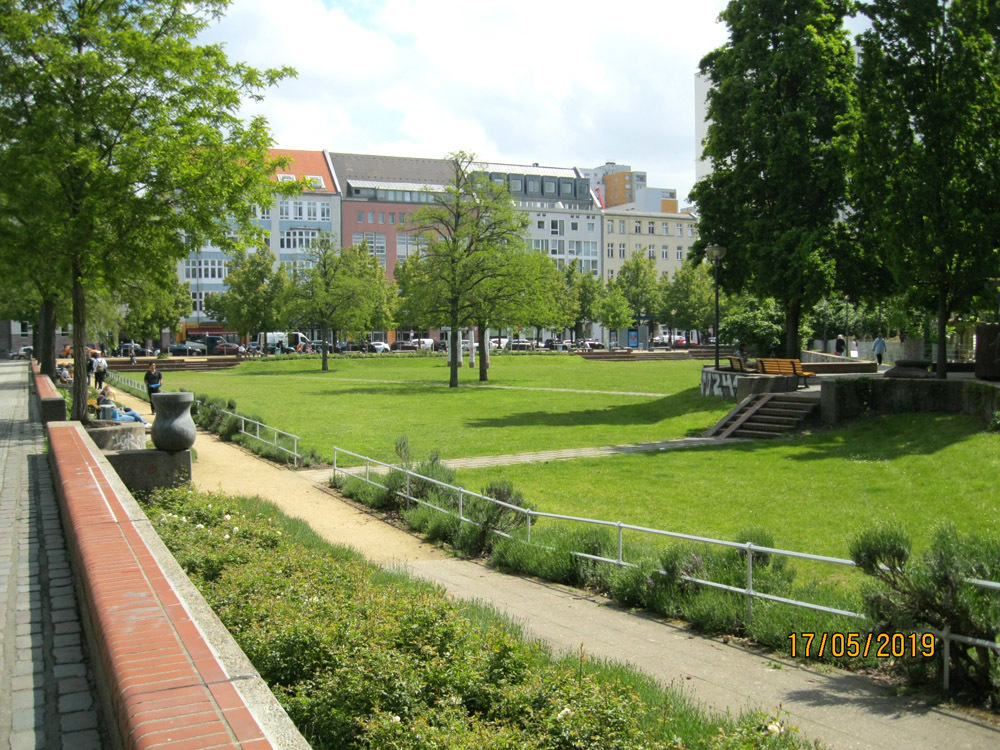 Theodor-Wolff-Park im Mai 2019