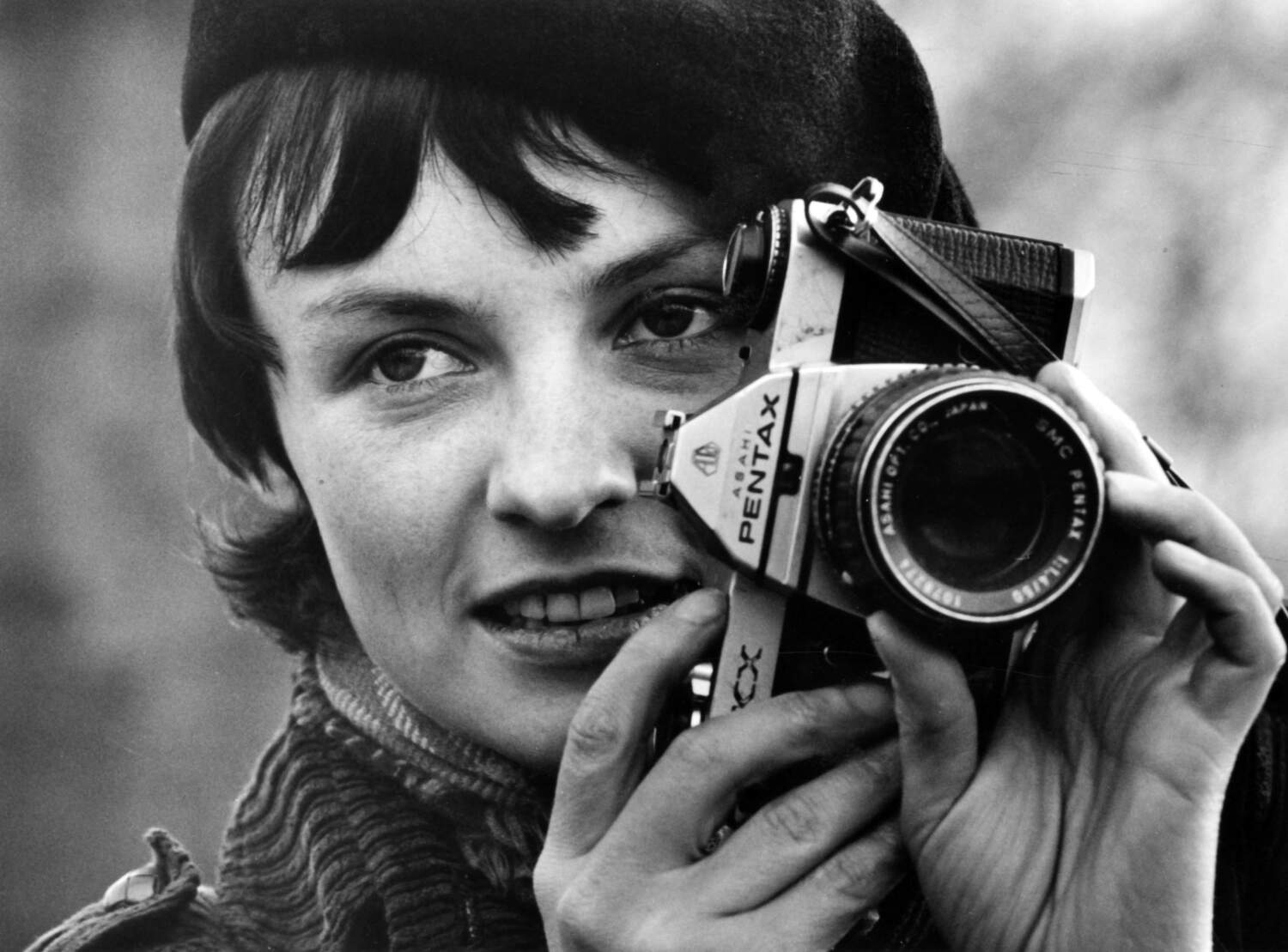 Porträt der Fotografin Marion Klemp um 1983
