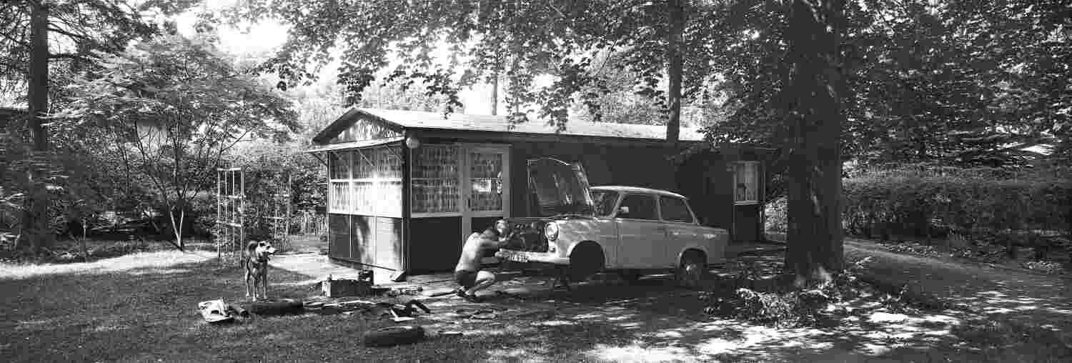 1984, Wochenendgrundstück in Rahnsdorf in Ost-Berlin 