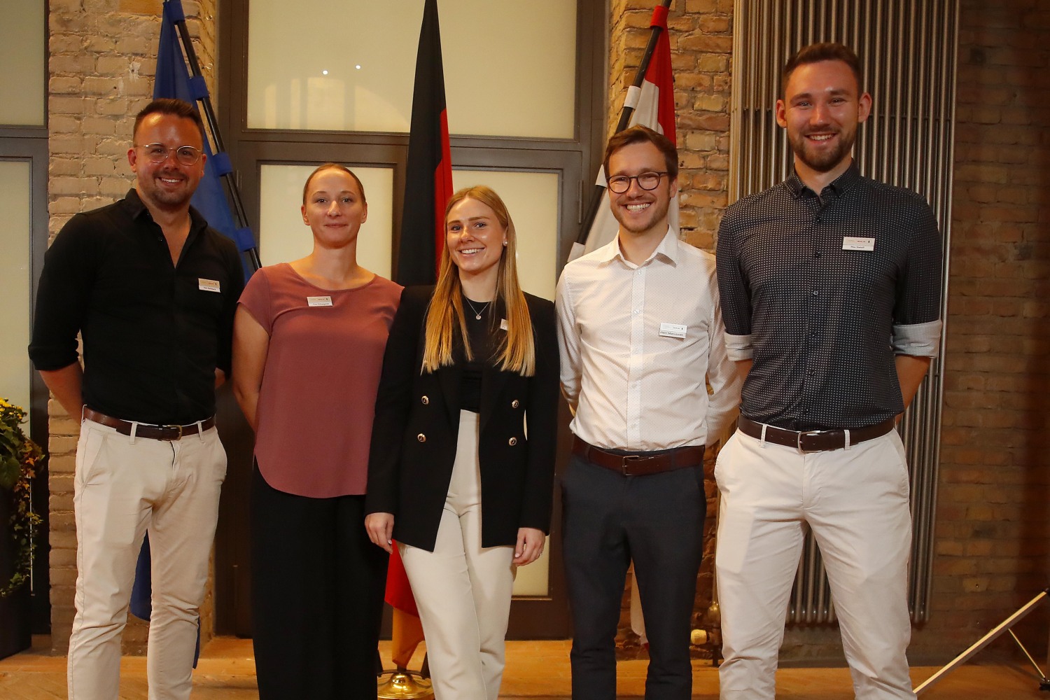 02.09._Ausbildungsleitung mittlerer Dienst VFA, Herr Steinbeck, Frau Schnegotzki, Frau Lindemann, Herr Matuszak, Herr Sielaff