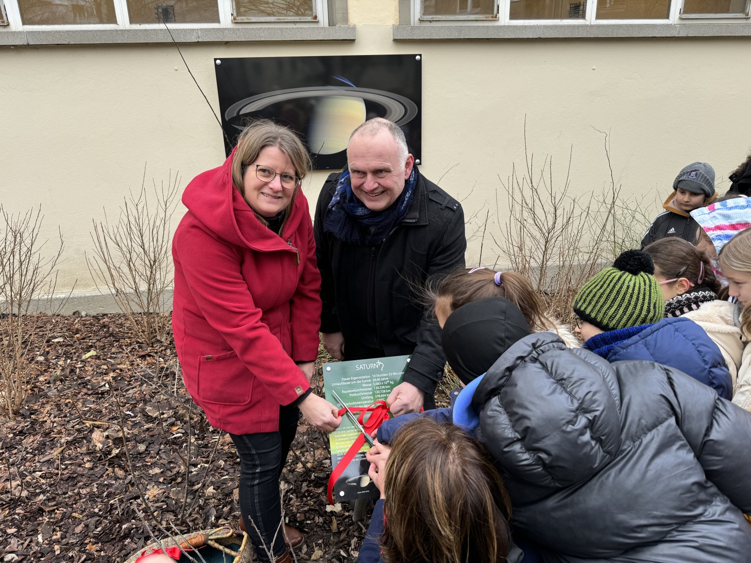 Planetenweg an Ludwig-Cauer-Grundschule